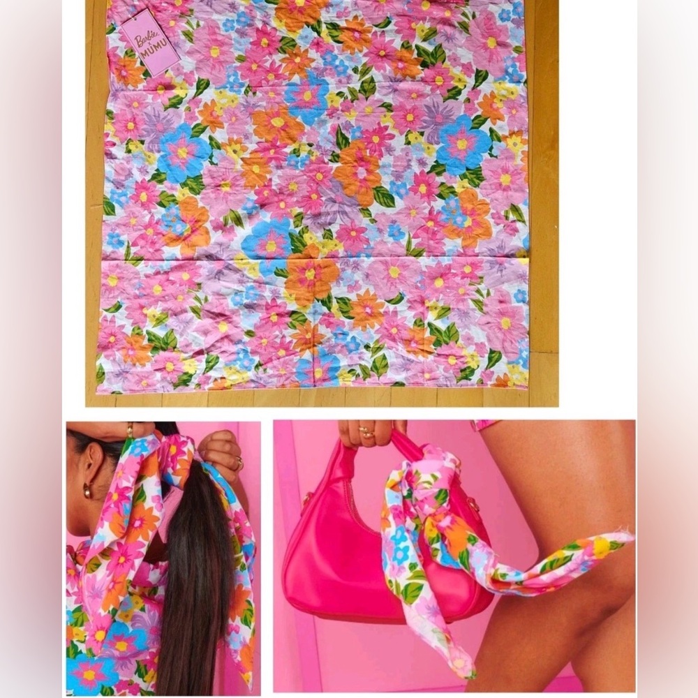 Show Me Your Mumu X Barbie RARE Jayde Square Scarf 💕🎀